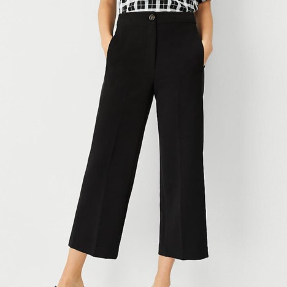 LIKE NEW - ANN TAYLOR The Wide Leg Crop Pant